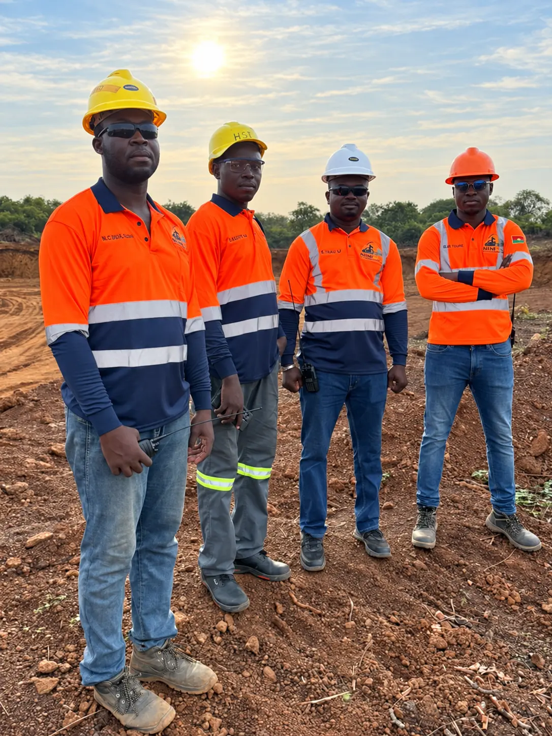 Experts Minetech mobilisés sur le terrain
